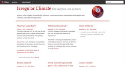 Desktop Screenshot of irregularclimate.planet3.org