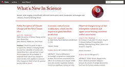 Desktop Screenshot of newscience.planet3.org