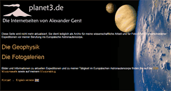 Desktop Screenshot of planet3.de